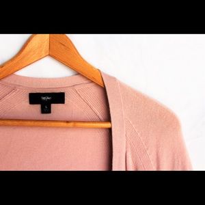 Mossimo • Light pink cardigan • Size L